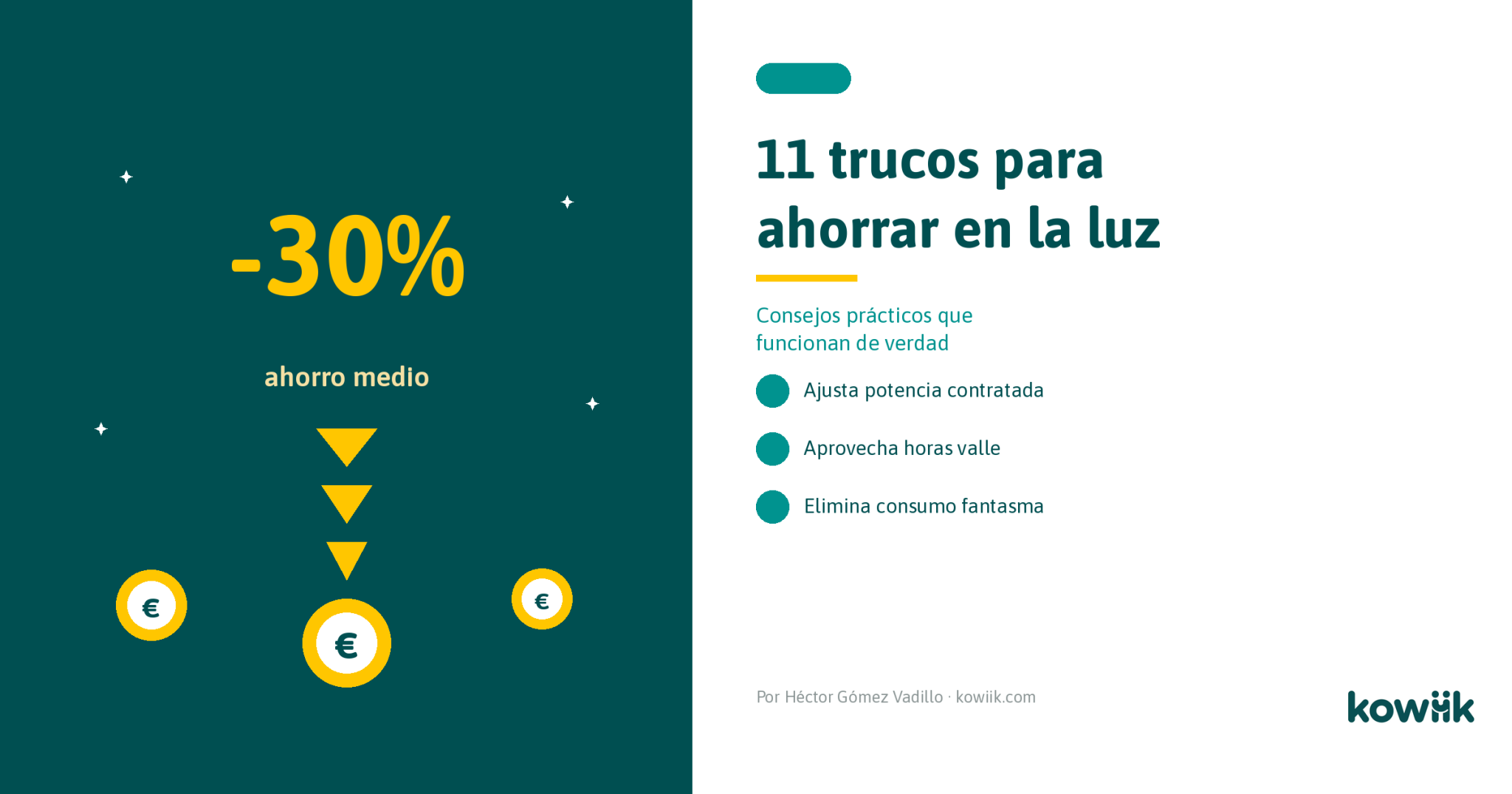 🔋 11 Trucos Infalibles para Ahorrar en la Factura de la Luz - Kowiik