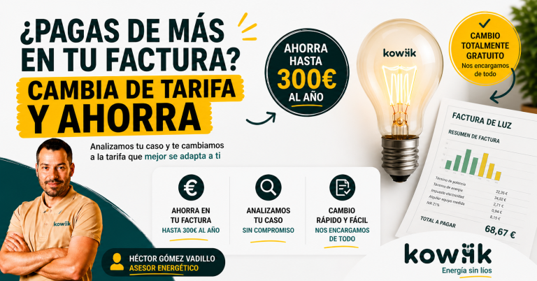 cambiar compañía de luz pasos guía 2026