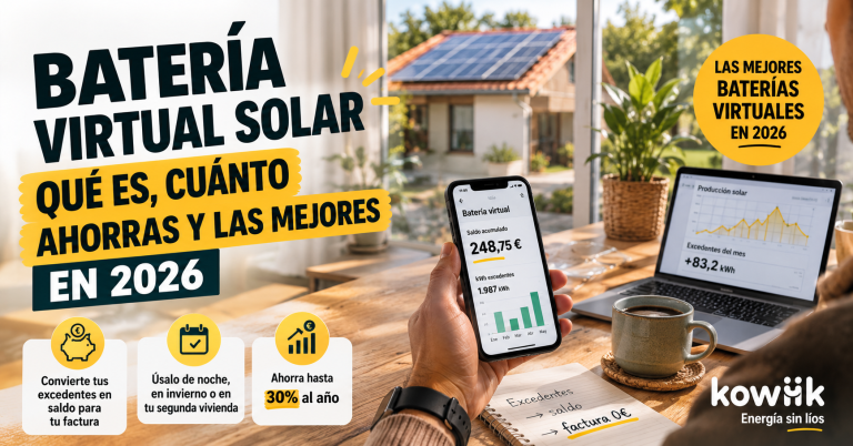 batería virtual solar qué es cómo funciona 2026