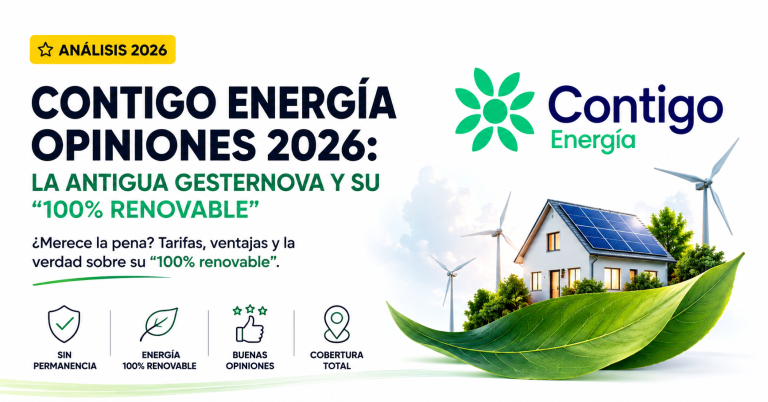 contigo energía opiniones gesternova renovable 2026