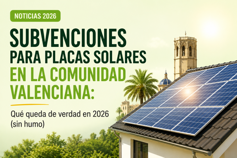 subvenciones placas solares Comunidad Valenciana 2026 IVACE ayudas autoconsumo