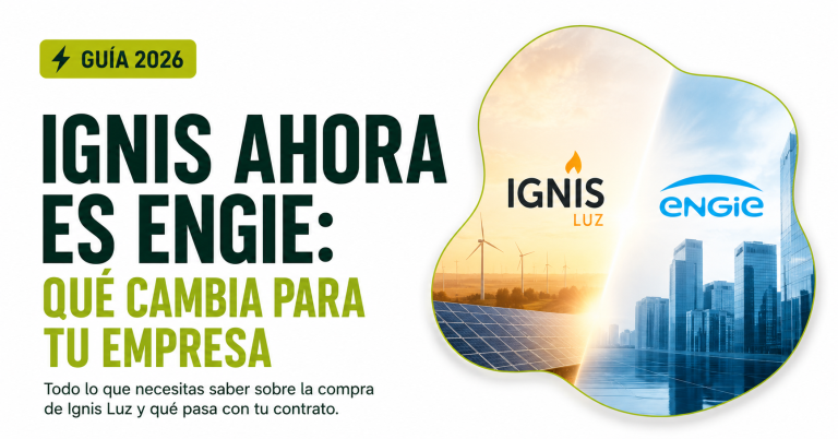 Ignis ahora es Engie: logos de Ignis y Engie tras la compra de Ignis Luz