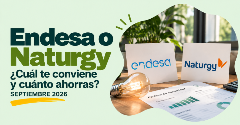 Endesa o Naturgy comparativa de tarifas de luz 2026