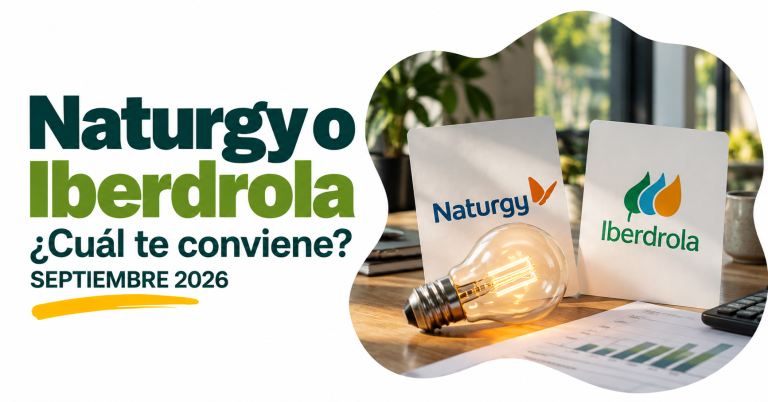 Naturgy o Iberdrola comparativa de tarifas de luz 2026